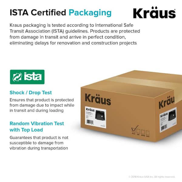 Quarza 25 Dual Mount Single Bowl Granite Kitchen Sink in Black