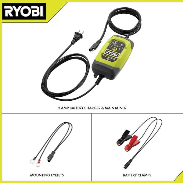 2 Amp Battery Charger and Maintainer