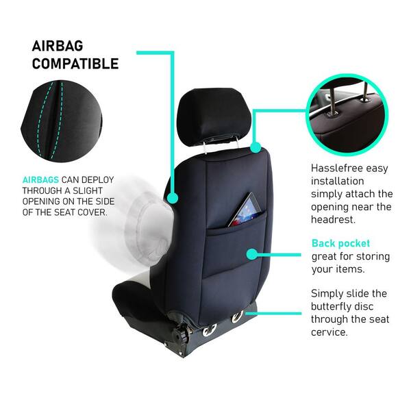 Neoprene Ultraflex 47 in. x 23 in. x 1 in. Seat Covers
