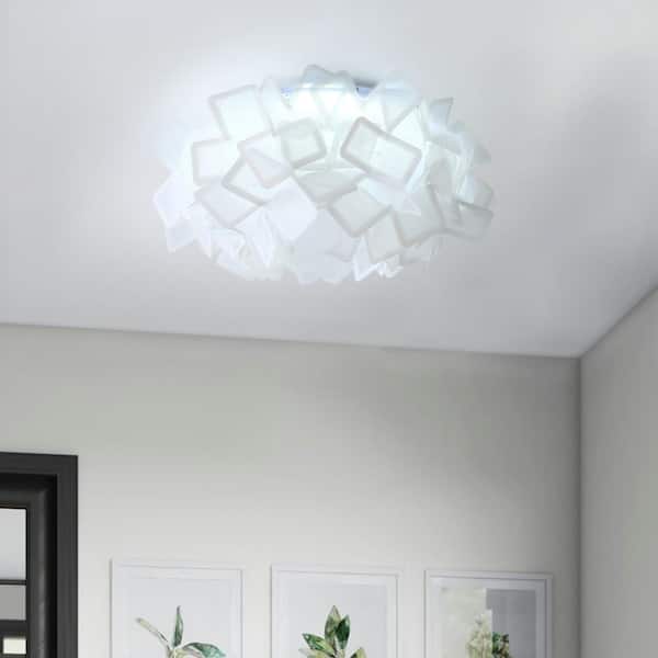 3-Light Modern LED Flush Mount Light Creative Design Ceiling Lighting