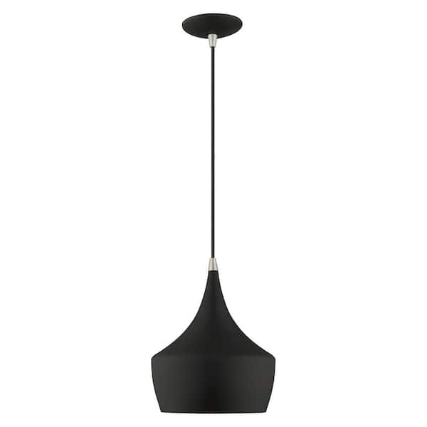 Goodwin 1 Light Black Mini Pendant