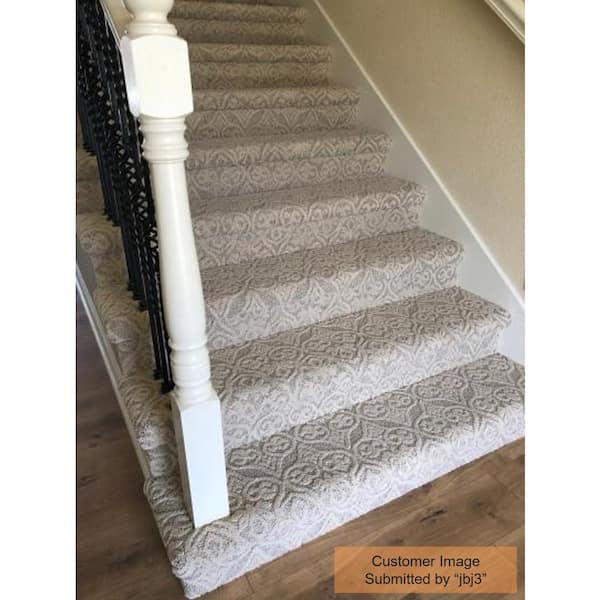 Perfectly Posh - Almond Bark - Beige 43 oz. Nylon Pattern Installed Carpet