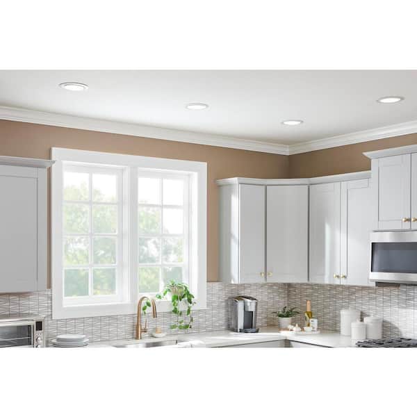 75-Watt Equivalent BR40 Dimmable LED Light Bulb Soft White (12-Pack)