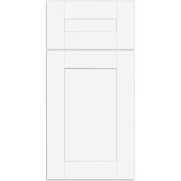 Arlington Vesper White Plywood Shaker Stock Assembled Wall Kitchen Cabinet Soft Close 33 in W x 12 in D x 36 in H