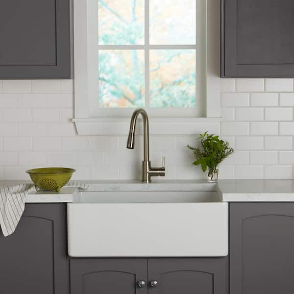 Rittenhouse Square Matte Arctic White 3 in. x 6 in. Ceramic Subway Wall Tile (12.5 sq. ft. / case)