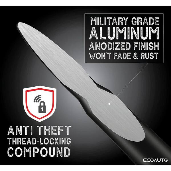 Badass Bullet Antenna Replacement Fits All Chevy & GMC Truck Model Years - Car Antenna Replacement (Matte Black)