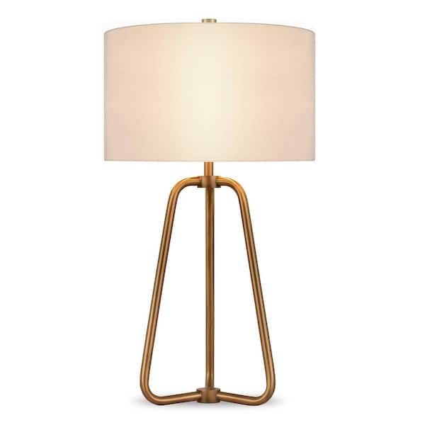 Marduk 25-1/2 in. Brass Table Lamp