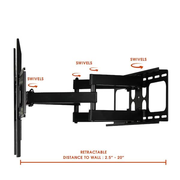 32 in. to 70 in. Full Motion Articulation Wall Mount