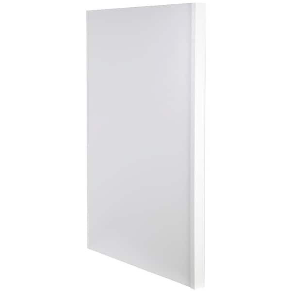 White 24.66x34.5x1.66 in. Dishwasher End Panel