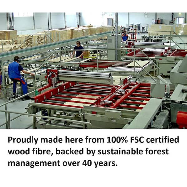 1 in. x 24 in. x 48 in. Allwood Pine Project Panel