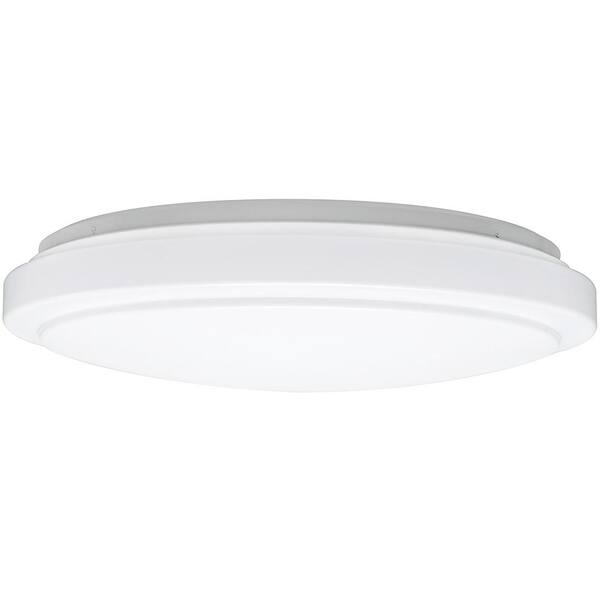 20 in. Round Dimmable LED Flush Mount Ceiling Light 2200 Lumens 4000K Bright White (8-Pack)