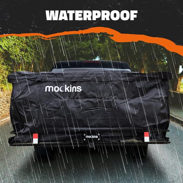 40 Cu.ft Waterproof Cargo Carrier Bag - 70in.x 33in.x 30in. - Hitch Bag with Lock, Straps and Carry Bag