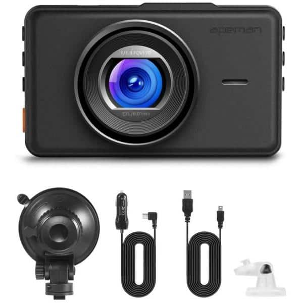 1080P FHD 3 Inch Car Camera 170° Wide Angle Screen Dash Cam