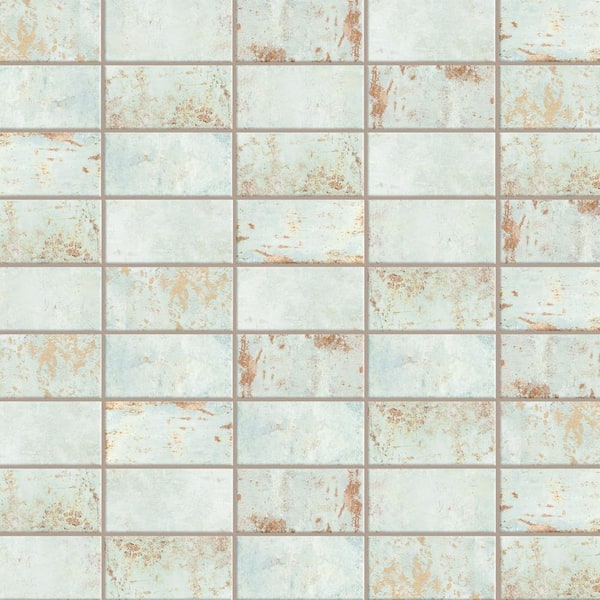 Biarritz Green 3 in. x 6 in. Ceramic Wall Tile (5.72 sq. ft./Case)