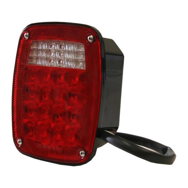 5.75 in. Box Style 3-Stud Stop/Turn/Tail Light with Reflex