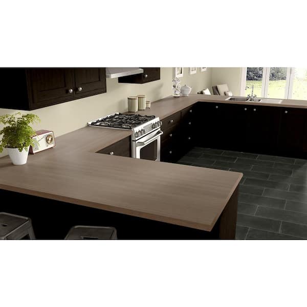 5 ft. x 12 ft. Laminate Sheet in RE-COVER Park Elm with Premium SoftGrain Finish