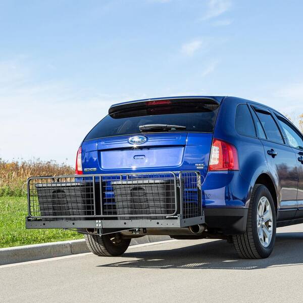 Steel Cargo Carrier with Folding Sides