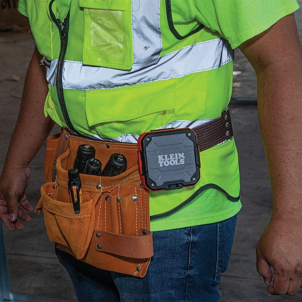 Wireless Jobsite Speaker with Magnetic Strap