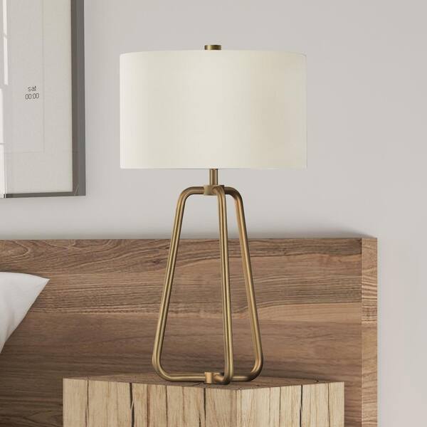 Marduk 25-1/2 in. Brass Table Lamp