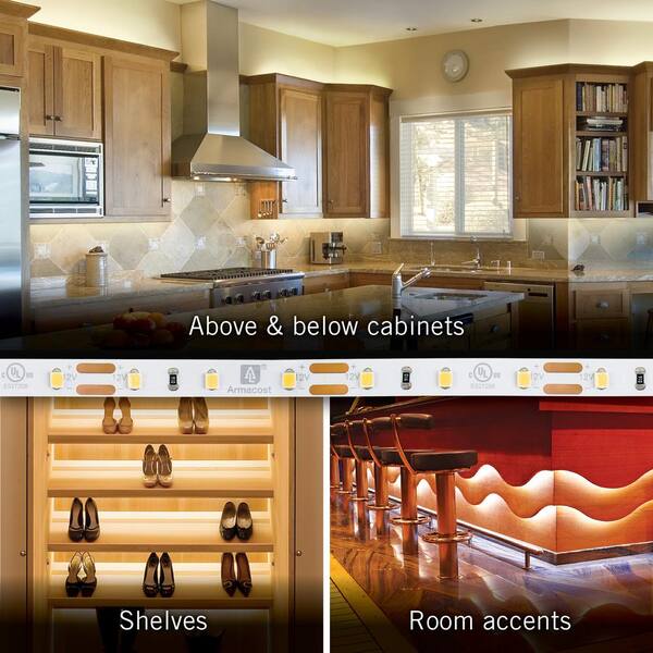 RibbonFlex Pro 32.8 ft. LED Tape Light 120 LEDs/m Soft Bright White (3000K)