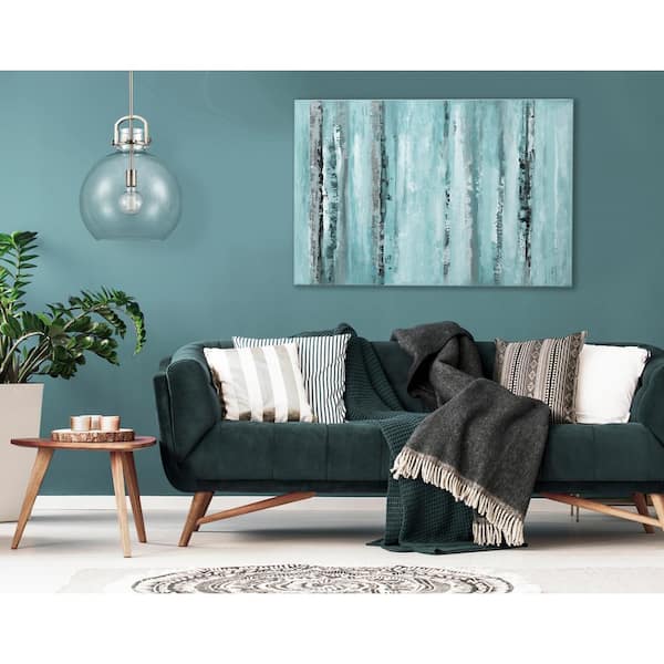 Newton Sphere 1-Light Brushed Satin Nickel Shaded Pendant Light with Clear Glass Shade