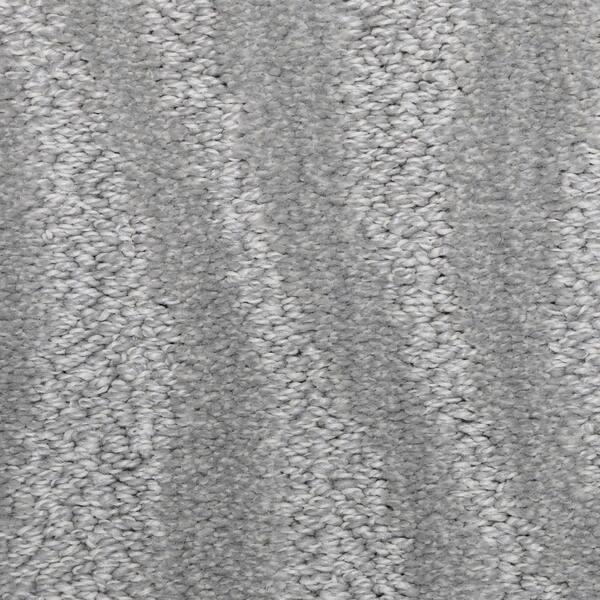 Rocket Man  - Starlite - Gray 45 oz. SD Polyester Pattern Installed Carpet