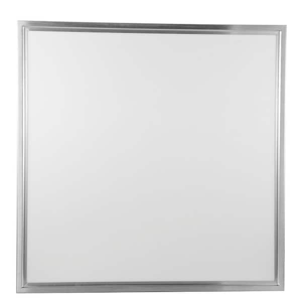 2-Pieces 23.62 in. L x 23.62 in. W 5800-Lumens Integrated LED Panel Light Ceiling Lighting, 7000K, Cold White