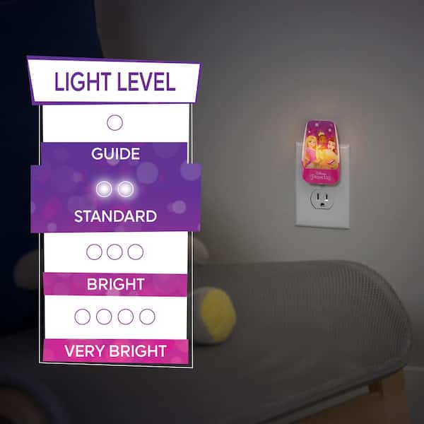 Princess Contempo Light Sensing LED Night Light