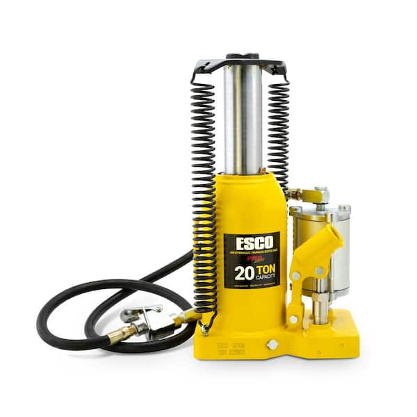 Pro Series 20 Ton Air Hydraulic Bottle Jack