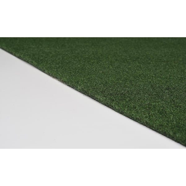 Grizzly Grass 6 ft. x 8 ft. Green Artificial Grass Rug