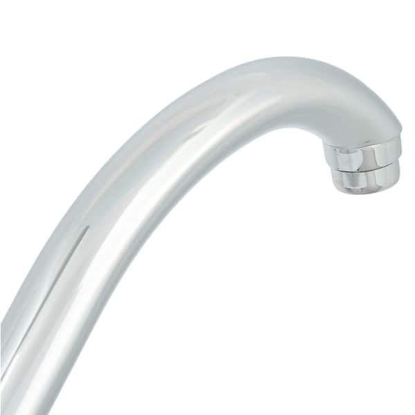 Classic Single-Handle Standard Kitchen Faucet in Chrome