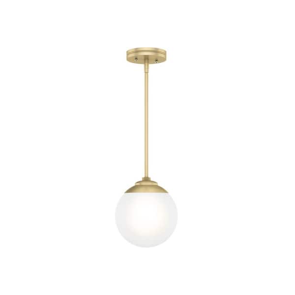 Hepburn 1 Light Modern Gold Brass Pendant Bedroom Light