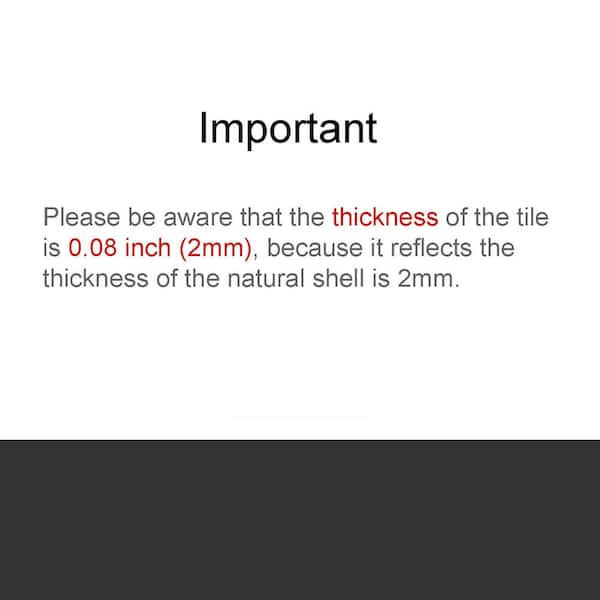 11.7 in. x 11.5 in. Mother of Pearl Backsplash Mosaic Subway Tile in Natural White (10-Pack)