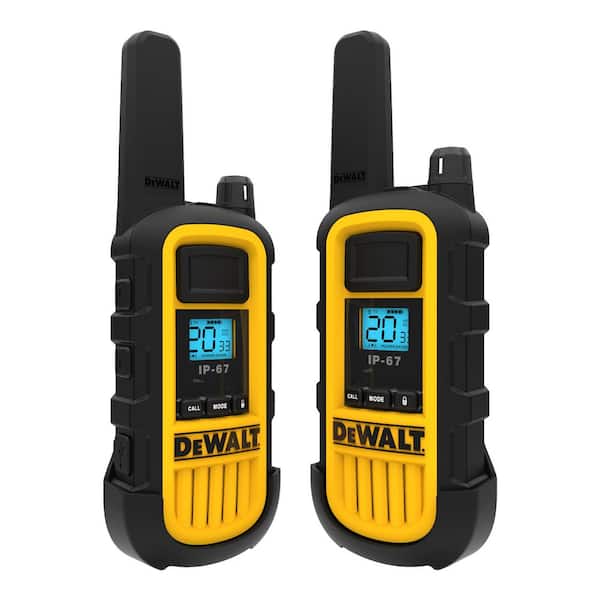DXFRS800 Heavy-Duty 2-Watt Walkie Talkies (2-Pack)