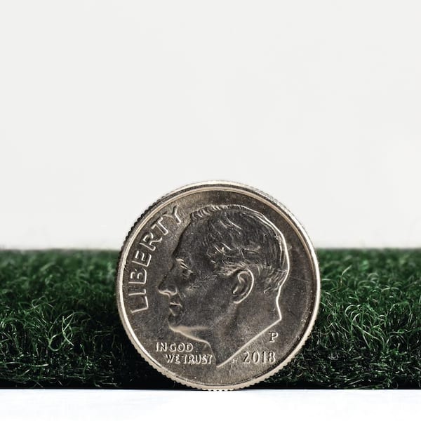 Grizzly Grass 6 ft. x 8 ft. Green Artificial Grass Rug