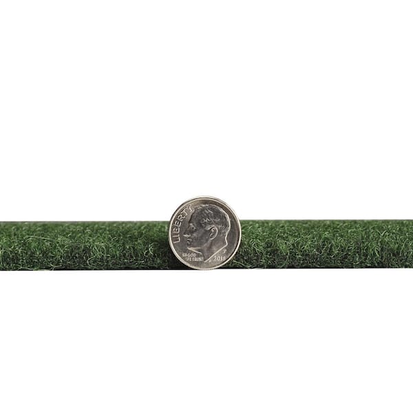 Grizzly Grass 6 ft. x 8 ft. Green Artificial Grass Rug