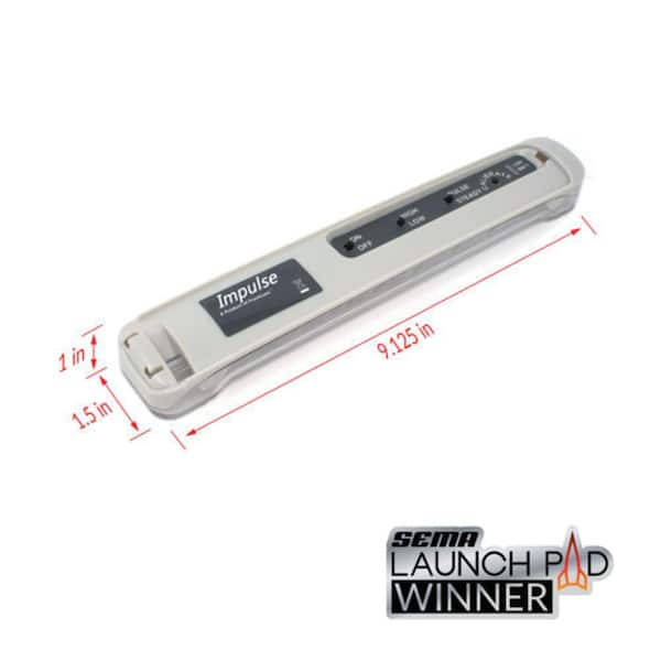 Impulse 6-Watt Equivalent Integrated LED Red Pulsing Brake Collision Avoidance Warning Light