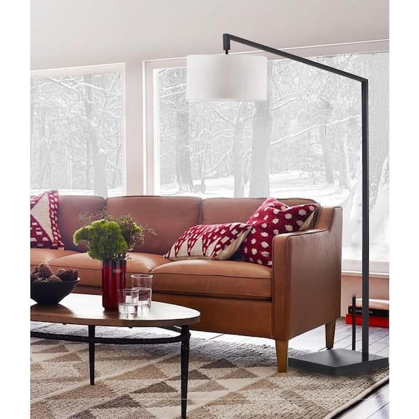 Stretch Chairside Arc Lamp Matte Black