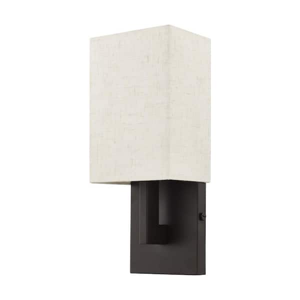 Meridian 1-Light English Bronze ADA Wall Sconce