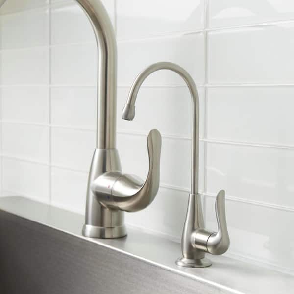 Stonybrook Single Handle Beverage Faucet in Stainless Steel