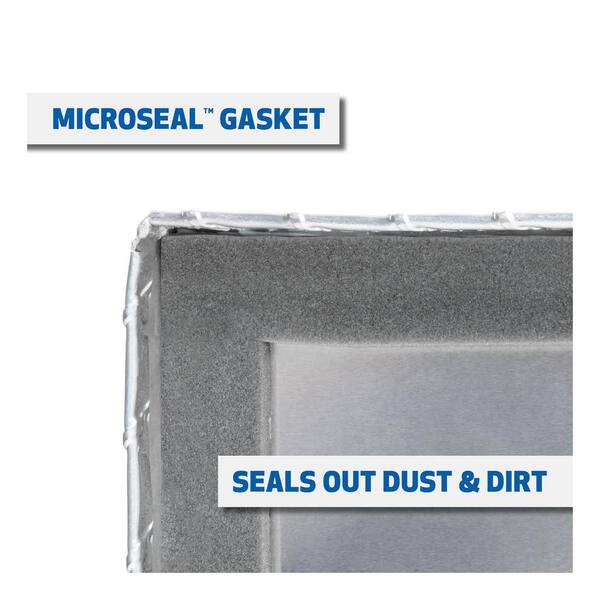 36 in. Bright Aluminum Truck Side Tool Box (Heavy Packaging)