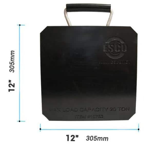 20-Ton Jack Support Cribbing Plate