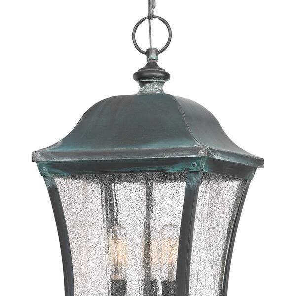 Bardstown 3-Light Iron Outdoor Pendant Light