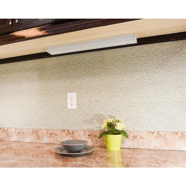Direct Wire Aluminum 24 in. LED White CCT Changing Under Cabinet Light