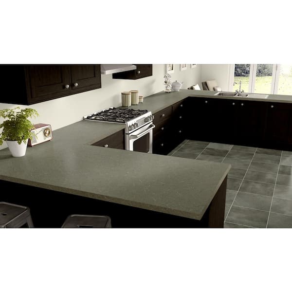 4 ft. x 8 ft. Laminate Sheet in RE-COVER Green Tigris with Matte Finish