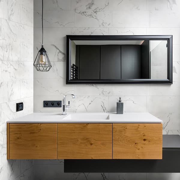 Winters Peak White 10 in. x 22 in. Subway Gloss Ceramic Wall Tile (14.80 sq. ft./Case)