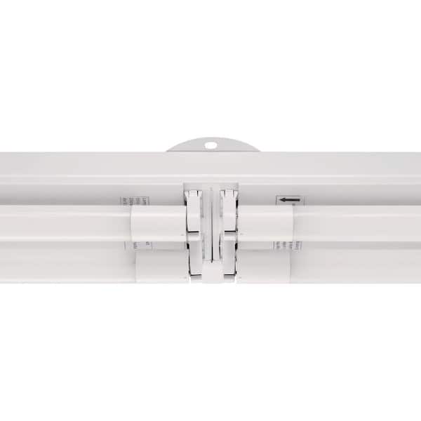 8 ft. 56-Watt T8 LED Tube White Strip Light Fixture, 5000K, 7200 Lumens