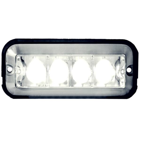4.875 Inch Clear Rectangular Strobe Light