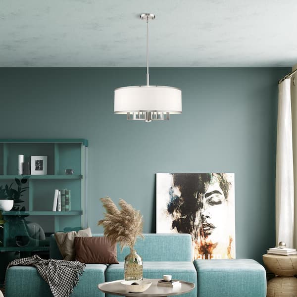 Park Ridge 7 Light Brushed Nickel Chandelier