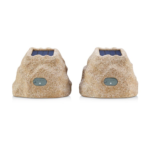 SoundPro by NAXA Bluetooth Solar Wireless Rock Speakers